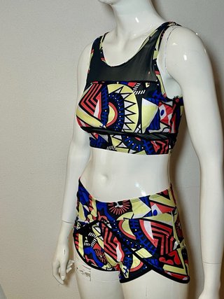 Bikini Retro Vintage 2 Piezas Malla Culotte
