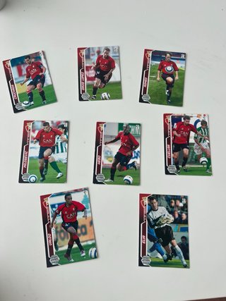 Lote cartas Megacracks 05/06 Osasuna