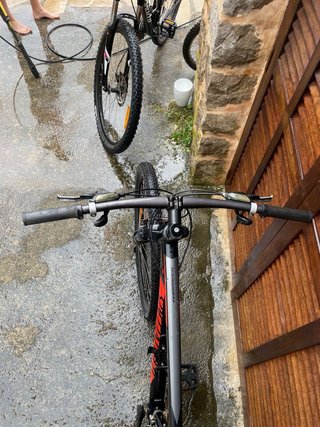 Bicicleta Specialized Negra/Roja