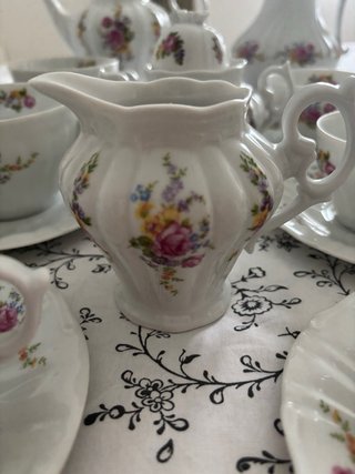 Juego de café Limoges vintage porcelana