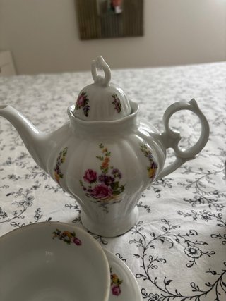 Juego de café Limoges vintage porcelana