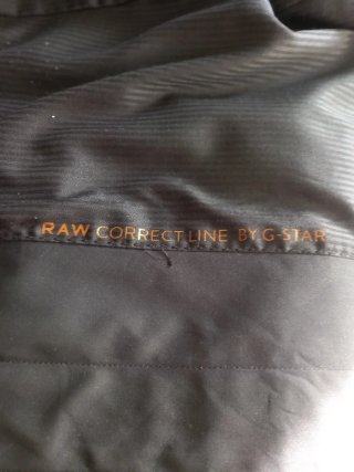 Gabardina G-Star RAW Negra Talla L