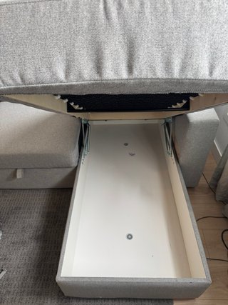 Sofá Cama IKEA BÄRSLÖV Gris