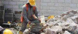 Peon de construcción