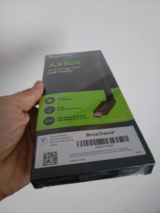 Adaptador USB WiFi 6 BrosTrend AX900