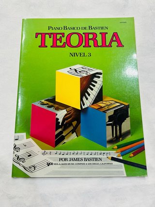 Piano Básico de Bastien Teoría Nivel 3
