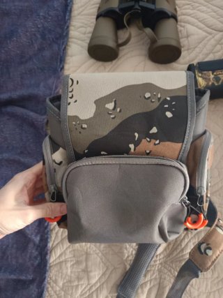 Binoculares, Telémetro y Mochila de Caza