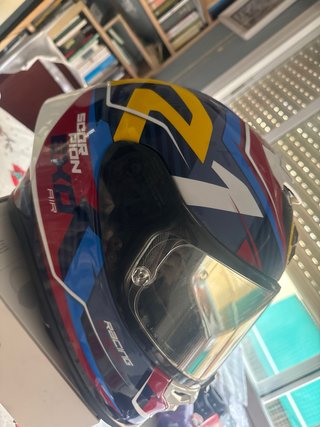 Casco Scorpion EXO-AIR con Cardo