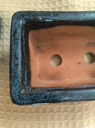 Lote 2 Maceteros Bonsái Cerámica
