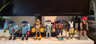 Lotto Playmobil Figure Varie. Serie 27 e 28