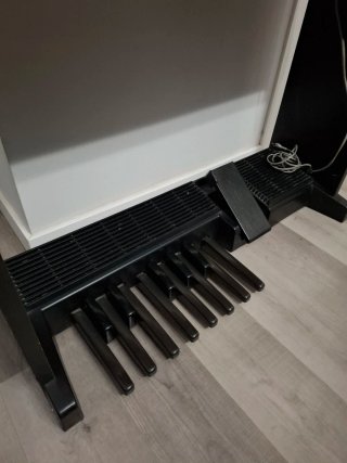PIANO YAMAHA Doble Teclado con Pedales