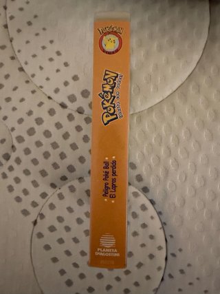 Pokemon VHS Peligro Poké Ball El Lapras Perdido