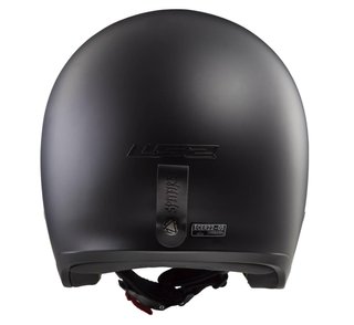 Casco moto LS2 Jet Spitfire negro mate (talla S)