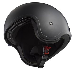 Casco moto LS2 Jet Spitfire negro mate (talla S)