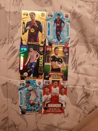 Cartas Panini Fútbol Colección