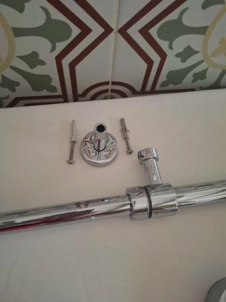 Grifo termostático ducha cromado