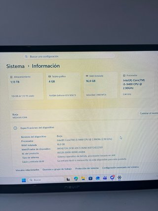 PC Gaming i5 9400 16GB RAM GTX 1050Ti 1TB
