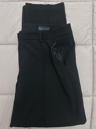 Pantalón de traje negro mujer talla 44