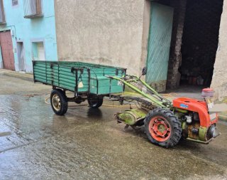 Motocultor Agria 1900 Ed/20 con remolque