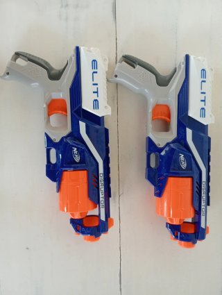 2 Pistolas Nerf Disruptor Elite