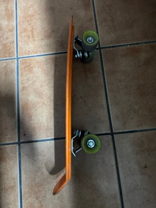 Monopatín Sancheski naranja años 70 80 original