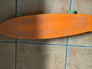 Monopatín Sancheski naranja años 70 80 original