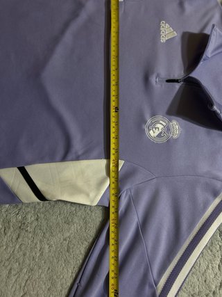 Adidas Real Madrid Purple Training Top Quarter Zip