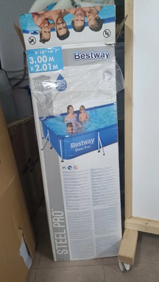 Piscina Bestway Steel Pro 3.00m x 2.01m