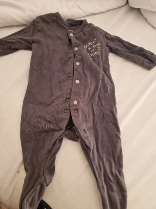 Lote pijamas bebé 0-3 meses