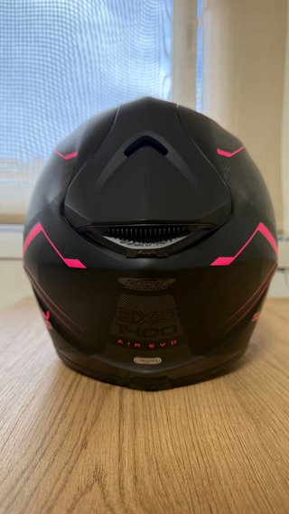 Casco Scorpion Exo-1400 Evo II Air Negro/Rosa