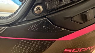 Casco Scorpion Exo-1400 Evo II Air Negro/Rosa