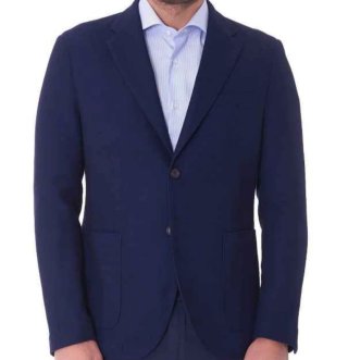 Blazer Alessandro Gilles Uomo Taglia 48 Blu