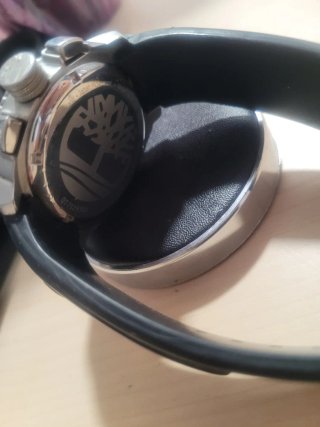 Reloj Timberland Cronógrafo Plata y Negro