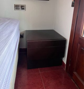 Set muebles naranja y negro