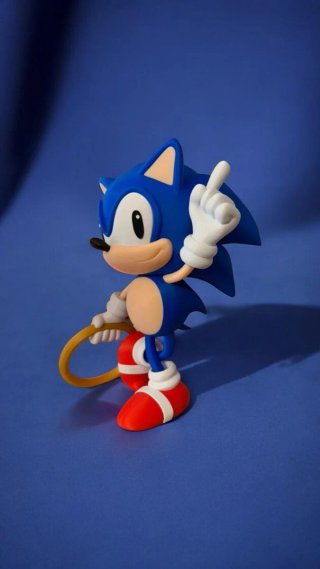 Estátua Sonic Classic Sega