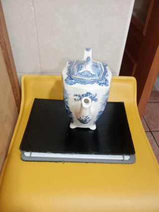 Tetera Johnson Brothers porcelana azul