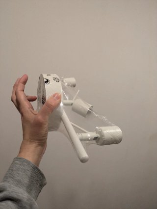 Lámpara techo Ikea 3 focos blanca