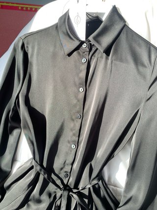 Vestido Stradivarius Negro Talla S. Yk2