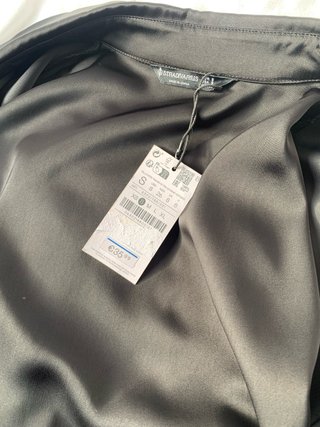Vestido Stradivarius Negro Talla S. Yk2