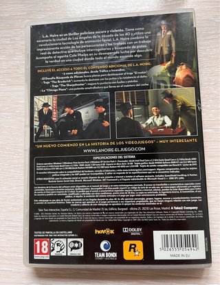 L.A. Noire Edición Completa PC