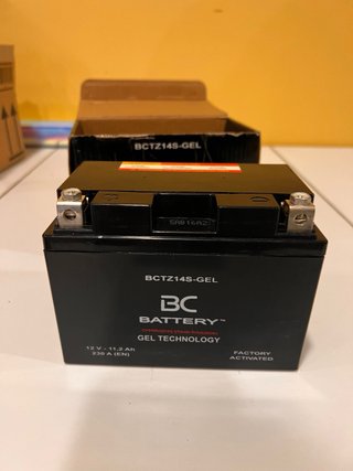 Batería Moto Gel BC BCTZ14S-GEL 12V 11.2Ah