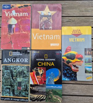 (1) GUÍAS de VIAJE de los 5 Continentes