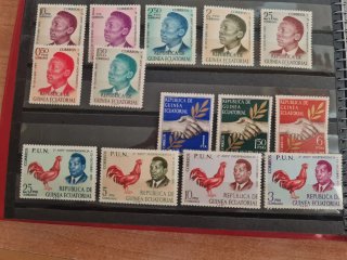 Lote 51 Sellos Guinea Ecuatorial 1951-1972
