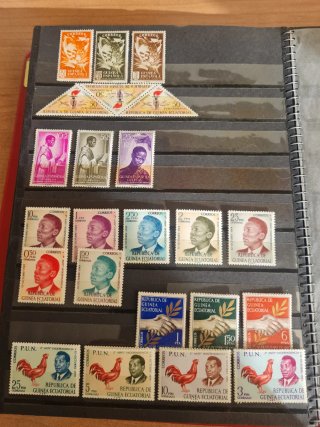 Lote 51 Sellos Guinea Ecuatorial 1951-1972
