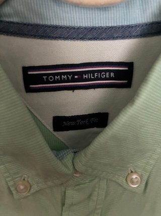 Camisa Tommy Hilfiger verde