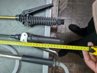 Lote 7 Lanzas Sulfatar Metal/Latón