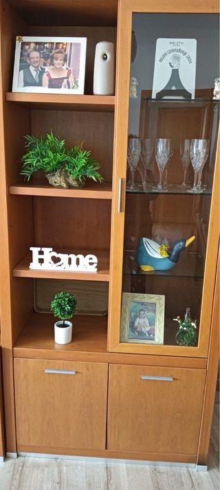 Mueble salón madera maciza 3,20m