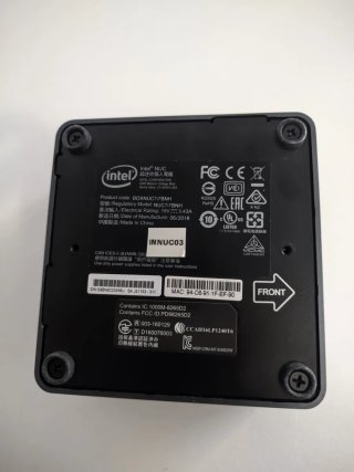 Mini PC Intel NUC7i7BNH Negro