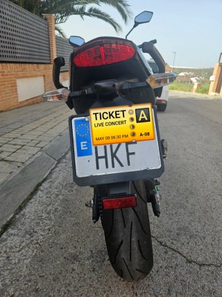 Kawasaki ER-6n Negra 2012