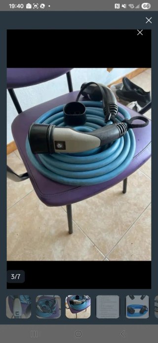 Cable de carga BMW para vehículos eléctricos